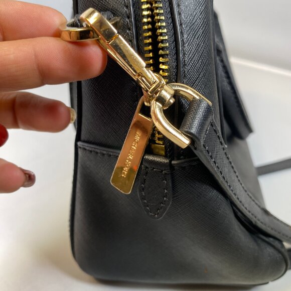 Michael Kors Ayden Medium Saffiano Leather Satchel - Picture 7 of 7